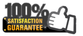 100% Satisfaction Guarantee 100% Satisfaction Guarantee