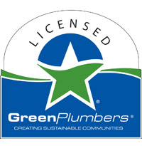 green plumbers badge we are licensed green plumbers